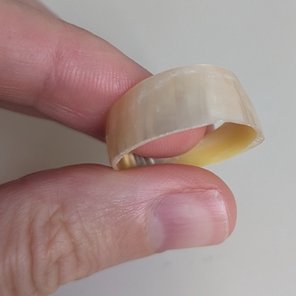 Brand New Mother of Pearl Ring Size 12-1/2 - Picture 6 of 6